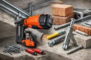 pistola clavos tacos tornillos